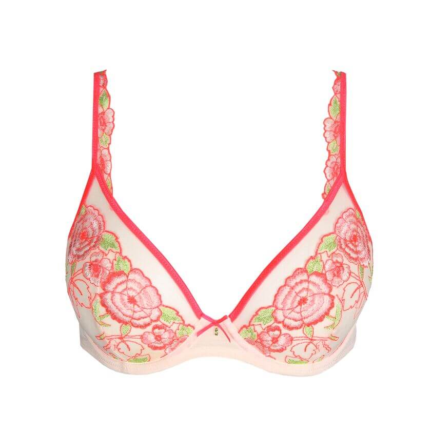 SOUTIEN-GORGE PLONGEANT TULLE-AYAMA