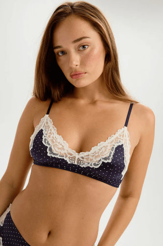 BRALETTE MICROFIBRE SATINÉ-LUSTER