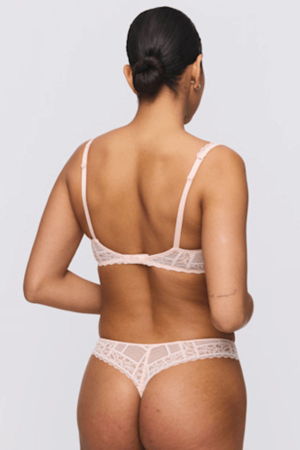 TANGA TAILLE EN DENTELLE-JADEI