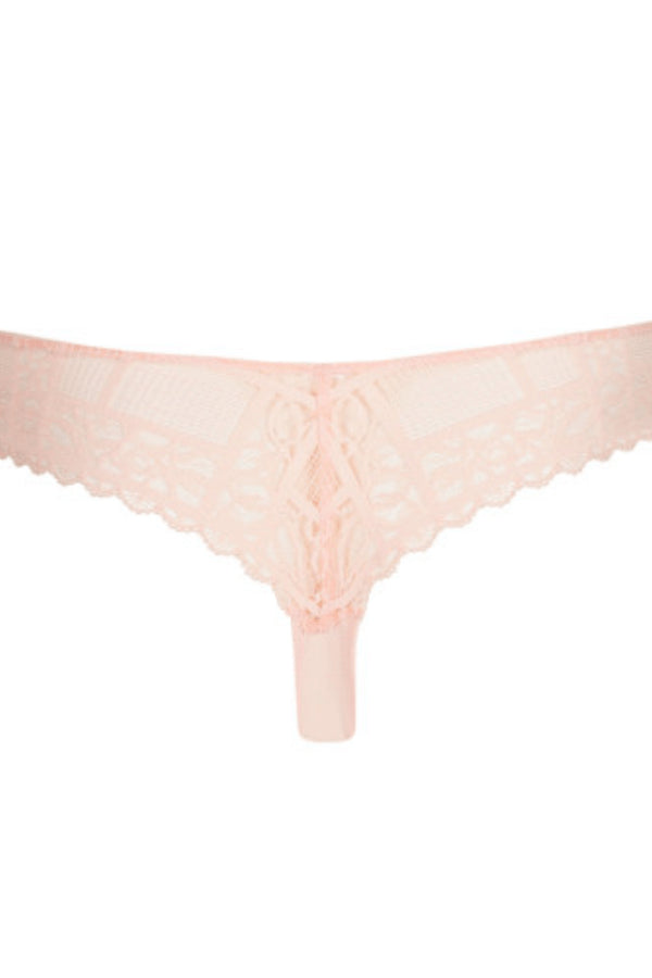 TANGA TAILLE EN DENTELLE-JADEI