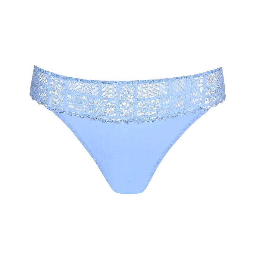 TANGA TAILLE EN DENTELLE-JADEI
