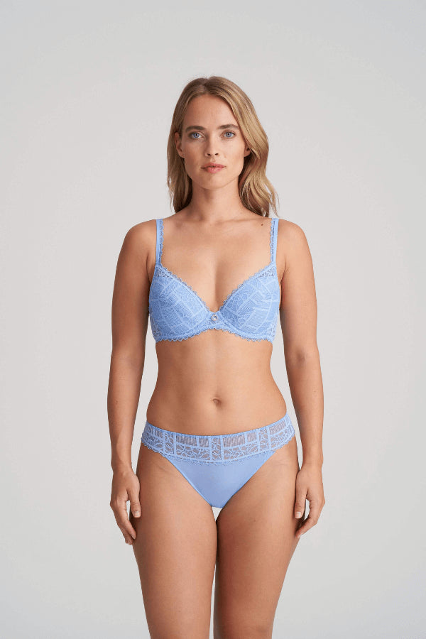 TANGA TAILLE EN DENTELLE-JADEI