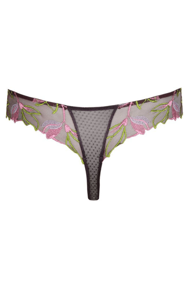 TANGA TAILLE EN DENTELLE-LOISH