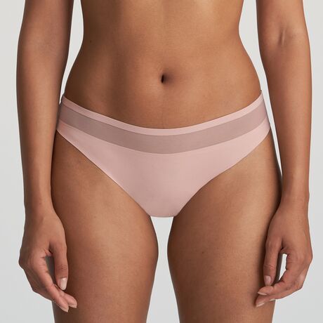 TANGA MICROFIBRE ET TULLE-LOUIE