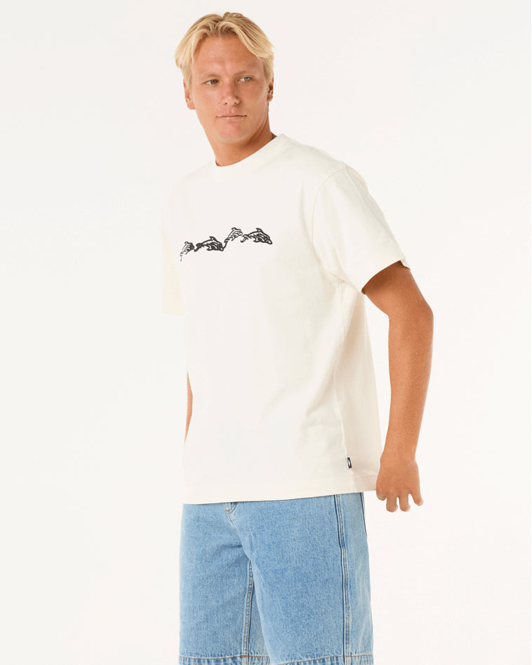 T-SHIRT-RAW ENERGY DOLPHIN