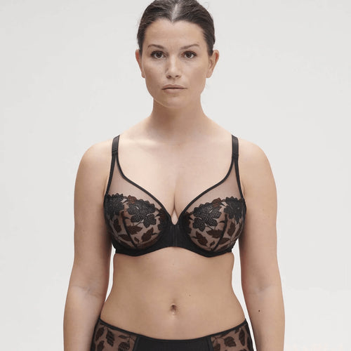 SOUTIEN-GORGE ARMATURE TRIANGLE-DAHLIA