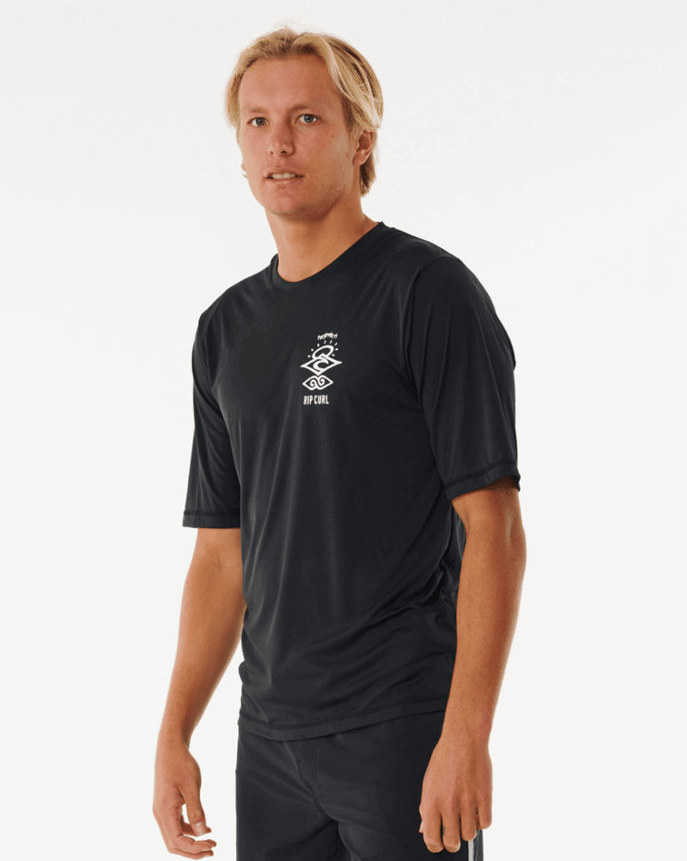 RASHGUARD MANCHE COURTE-ICONS SURFLITE