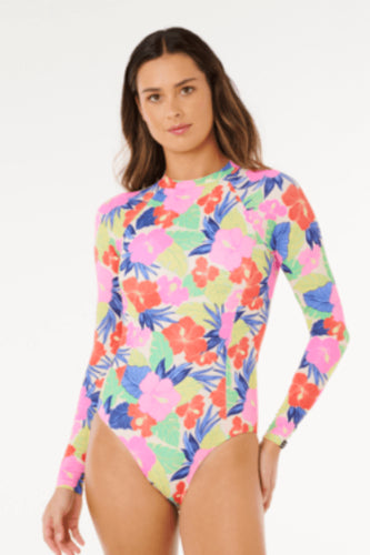 UNE-PIÈCE MANCHES LONGUES-PARTY WAVE