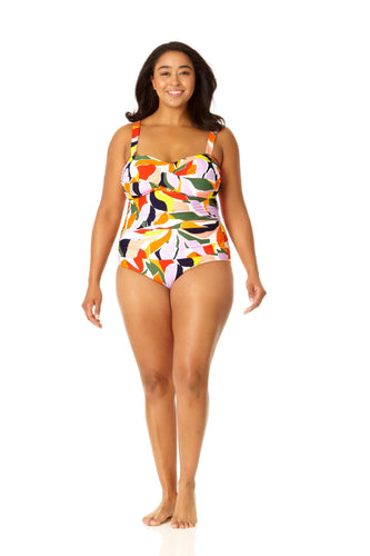 UNE-PIÈCE BANDEAU-PALM PARTY