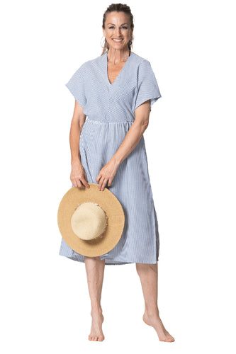 ROBE MIDI TAILLE PLUS-BELLA SIRONA