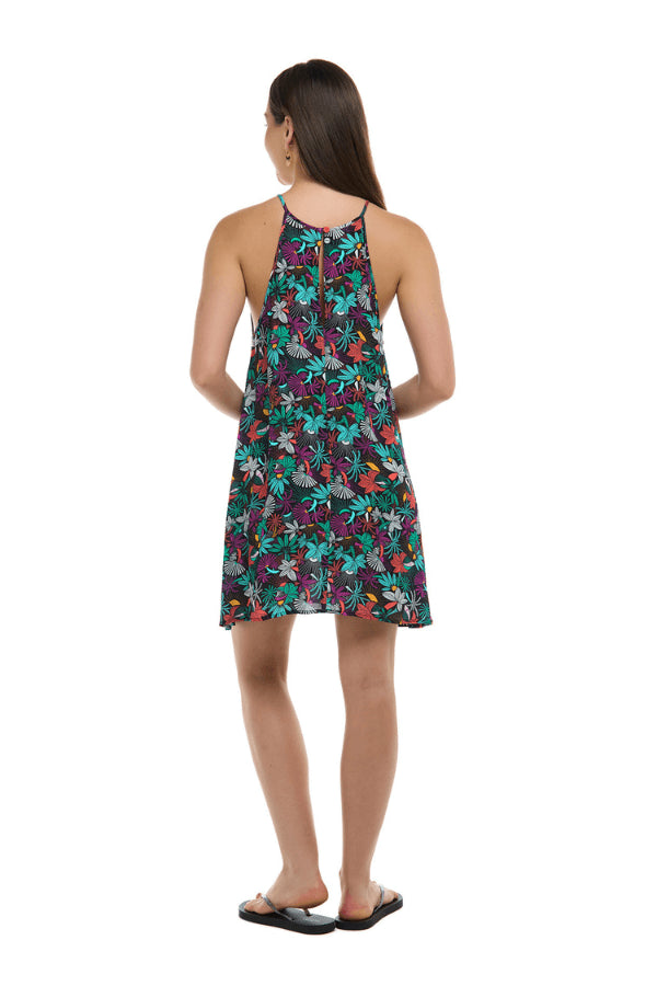 ROBE ENCOLURE HAUTE-SARAH