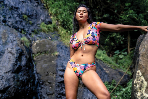 TOP DEMI-MANCHE-SANDRINE SUNKISSED