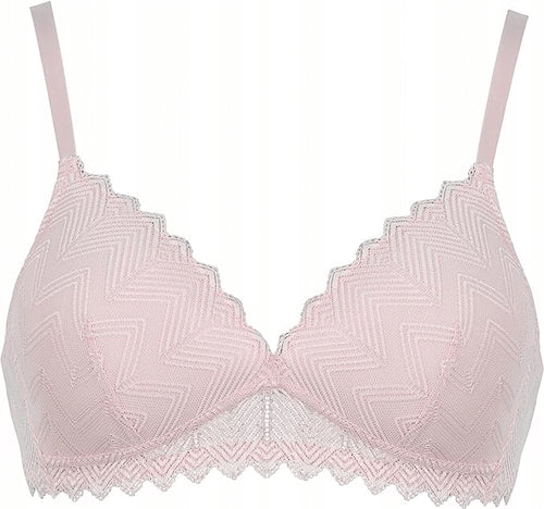 SOUTIEN-GORGE MOULÉ SANS ARMATURE-LACE