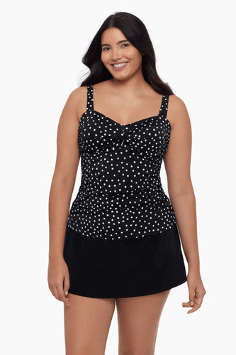 TANKINI ENCOLURE EN COEUR-PLISSÉ AVA SEA