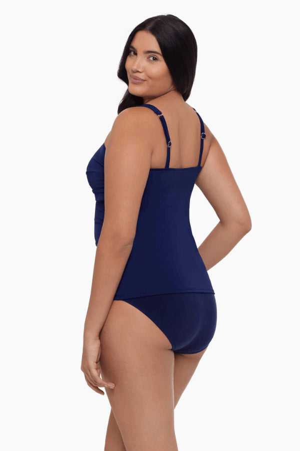 TANKINI ENCOLURE EN COEUR-PLISSÉ AVA SOL