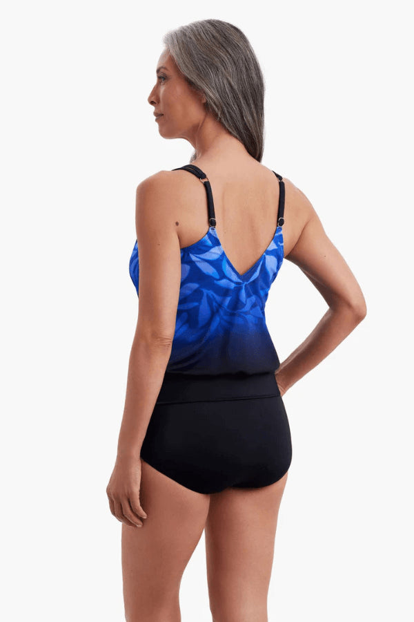 TANKINI BLOUSON-V NECK BLOUSON RING