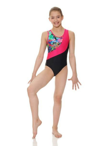 LÉOTARD GYMNASTIQUE SANS MANCHES-ENFANT
