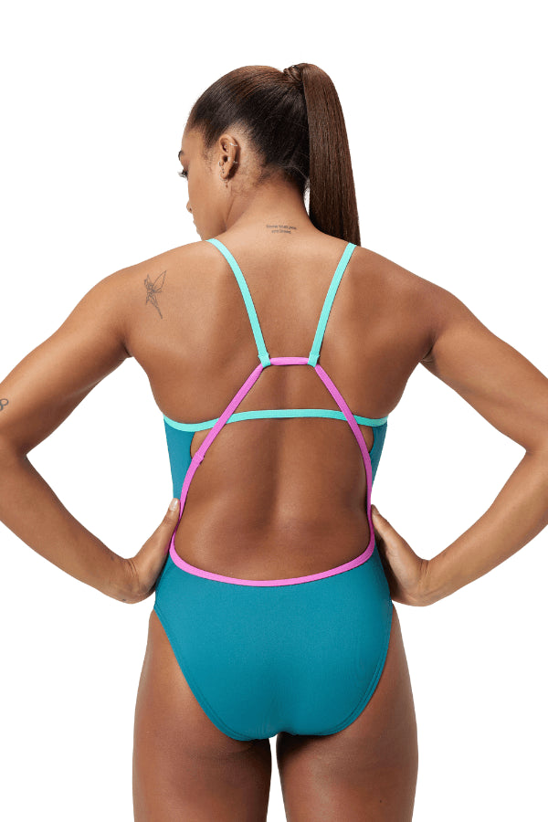 UNE-PIÈCE SPORT-SOLID TRI BACK