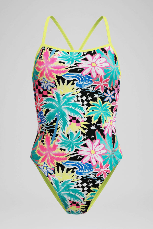 UNE-PIÈCE SPORT-PRINTED V-BACK