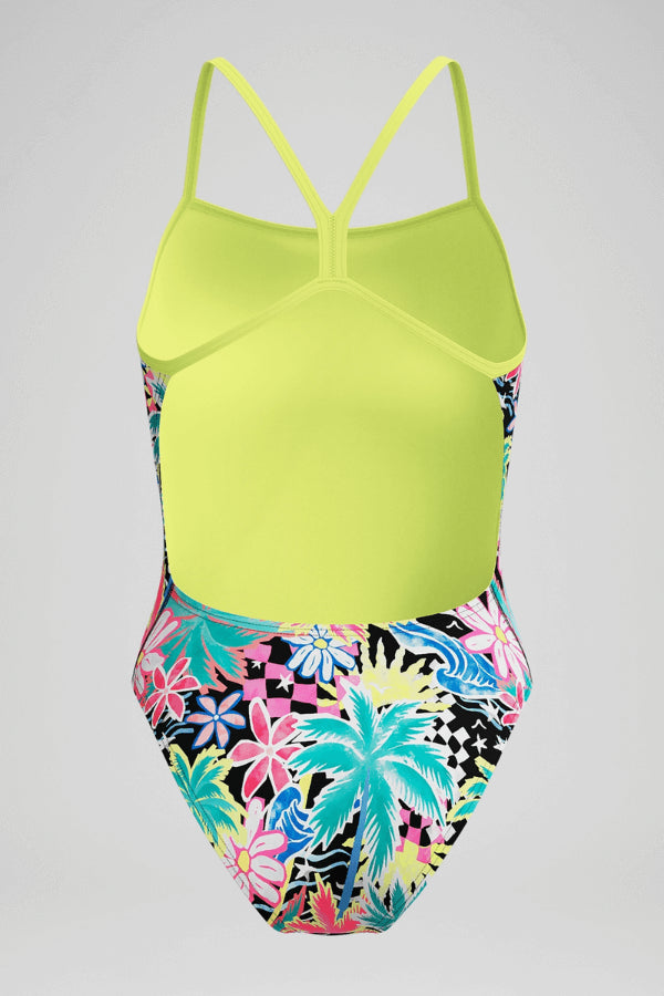 UNE-PIÈCE SPORT-PRINTED V-BACK