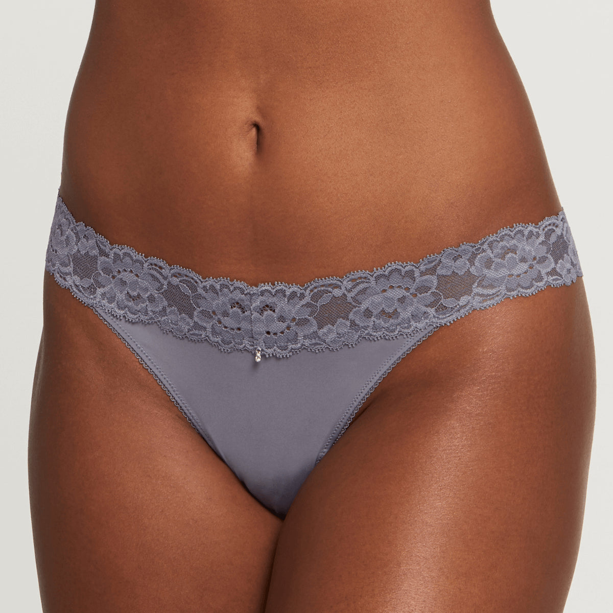 TANGA MICROFIBRE ET DENTELLE