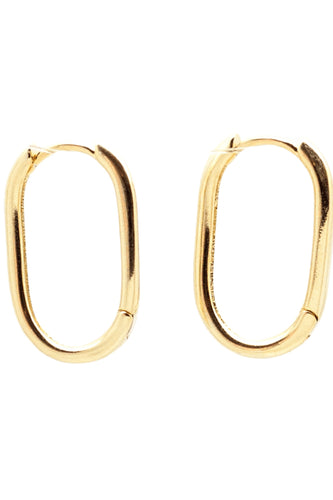 BOUCLES D'OREILLES OR-DECO HOOPS GOLD