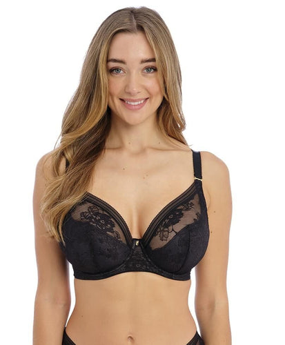 SOUTIEN-GORGE PLONGEANT BONNET MOUSSE FUSION LACE