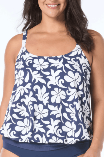 TANKINI PLUS BLOUSON-SARAH BLOCK TROP