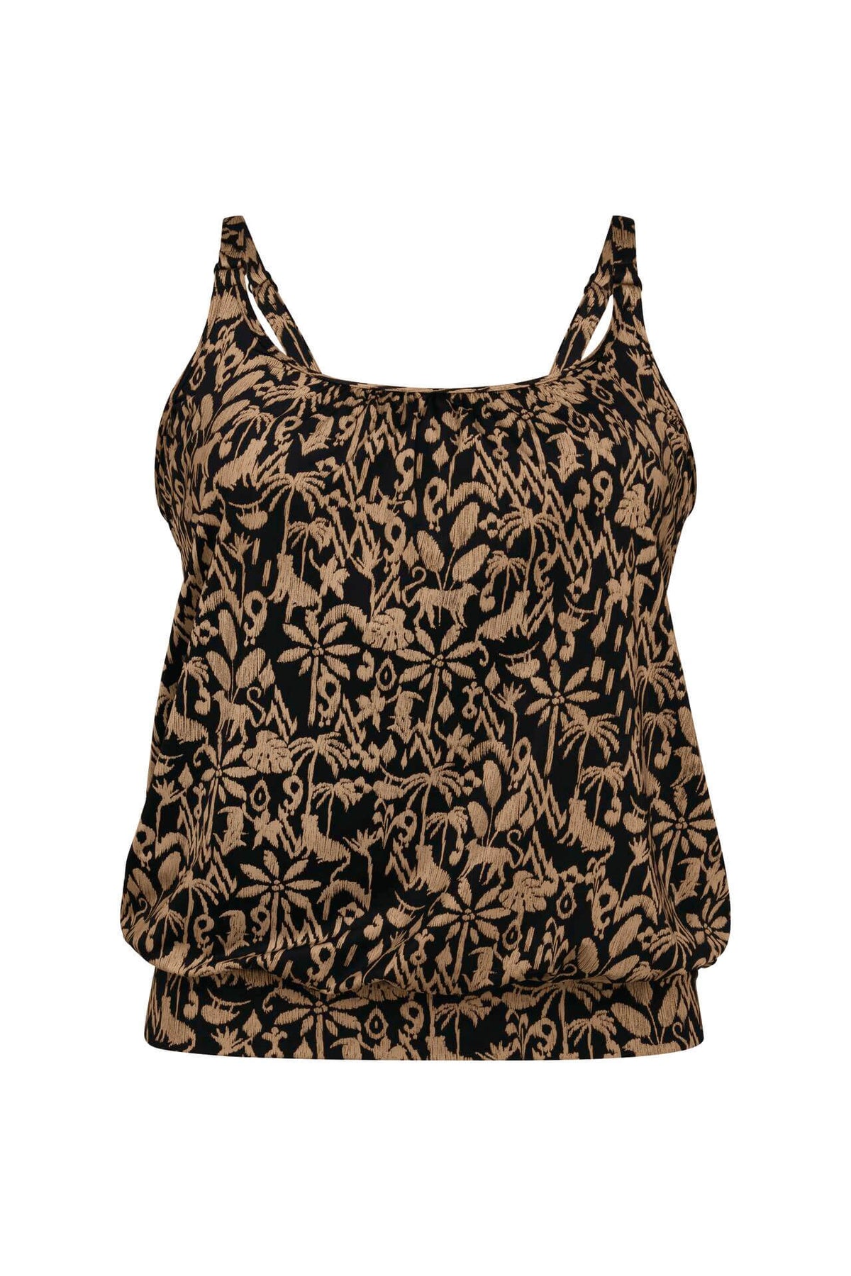 TANKINI BLOUSON-POCATELLO SECRET JUNGLE