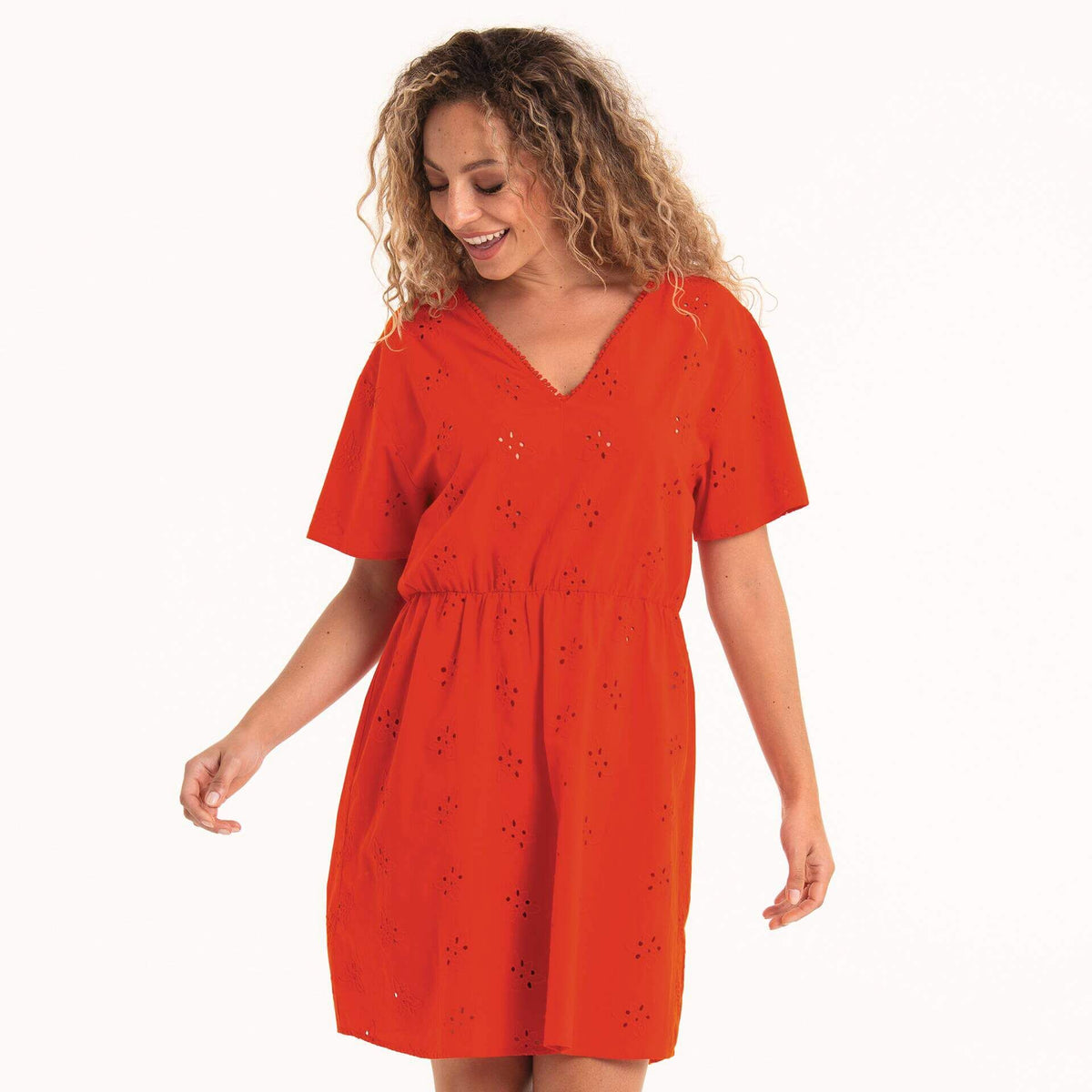 ROBE TUNIQUE TAILLE ÉLASTIQUE-TERESSA