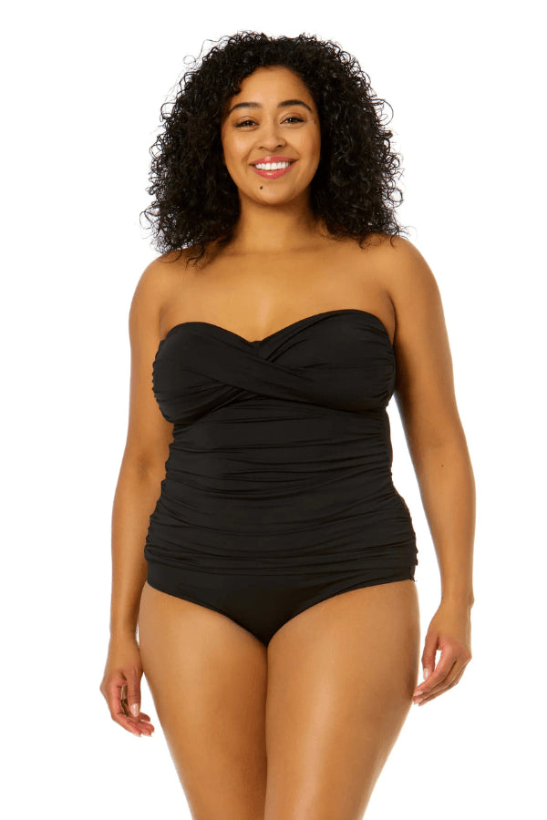 TANKINI BANDEAU TAILLE PLUS