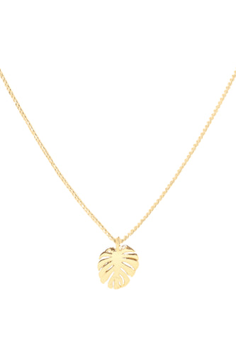 COLLIER GOLD-BALI LEAF