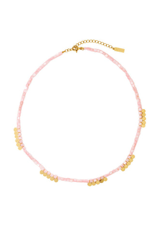 COLLIER BONHEUR-LUCKY PENNIES NECKLACE