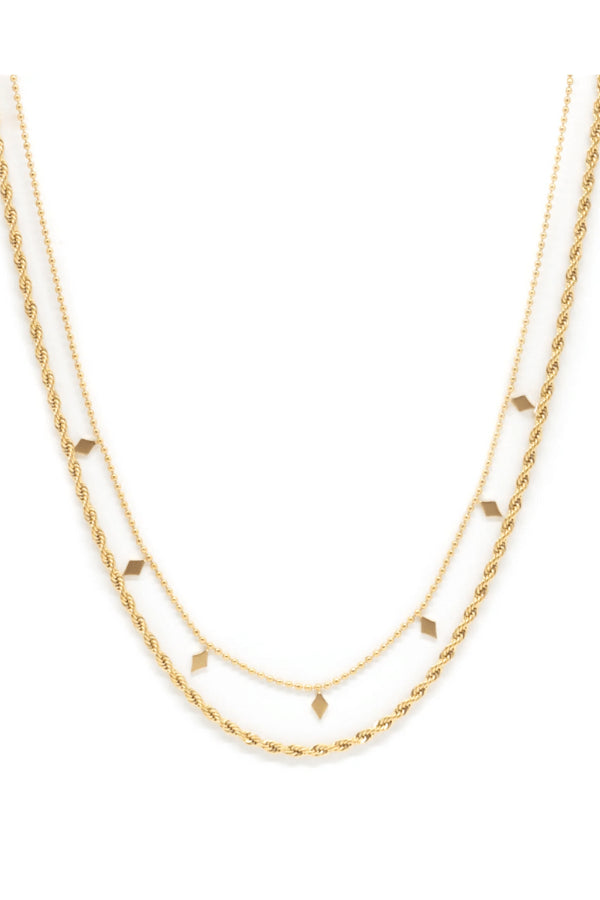 COLLIER DOUBLE-LAYERING SALTY BABES