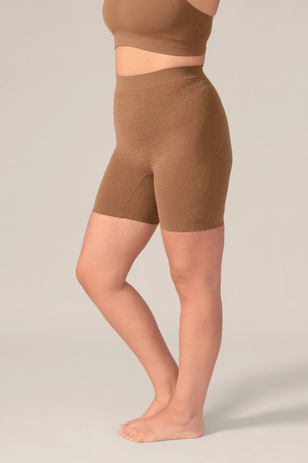 CUISSARD-SHORT SANS COUTURE LÉOPARD