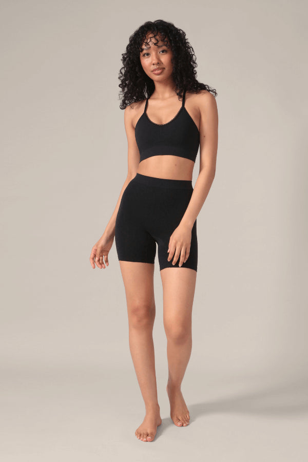 CUISSARD-SHORT SANS COUTURE LÉOPARD