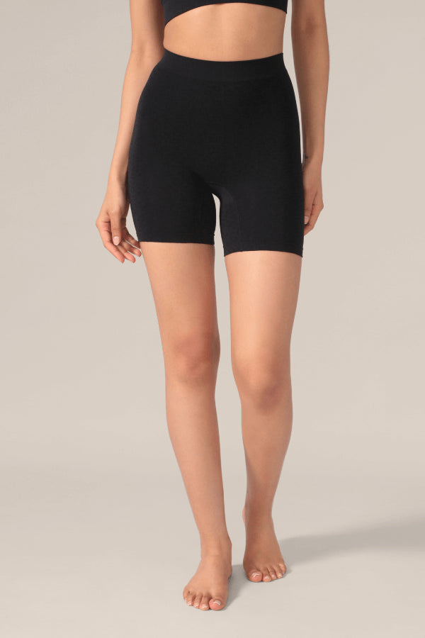 CUISSARD-SHORT SANS COUTURE LÉOPARD