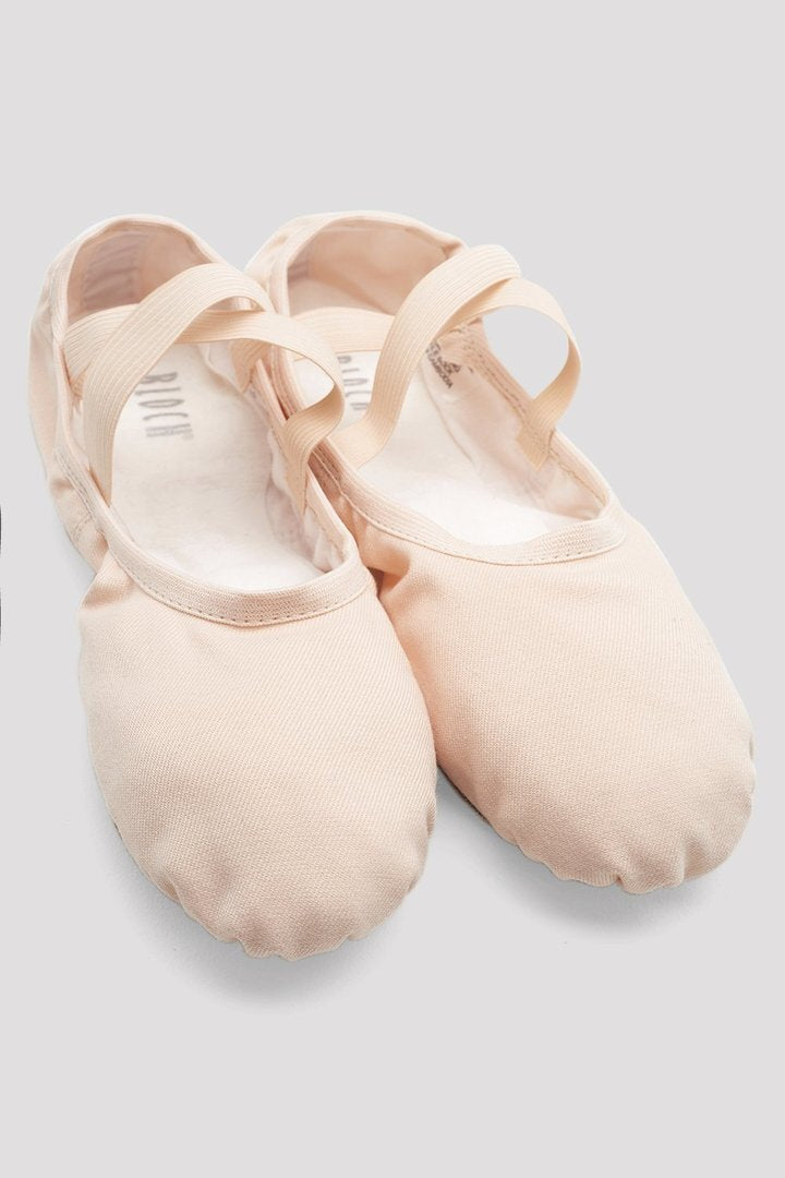 SOULIER DE BALLET TISSU CANEVAS STRETCH