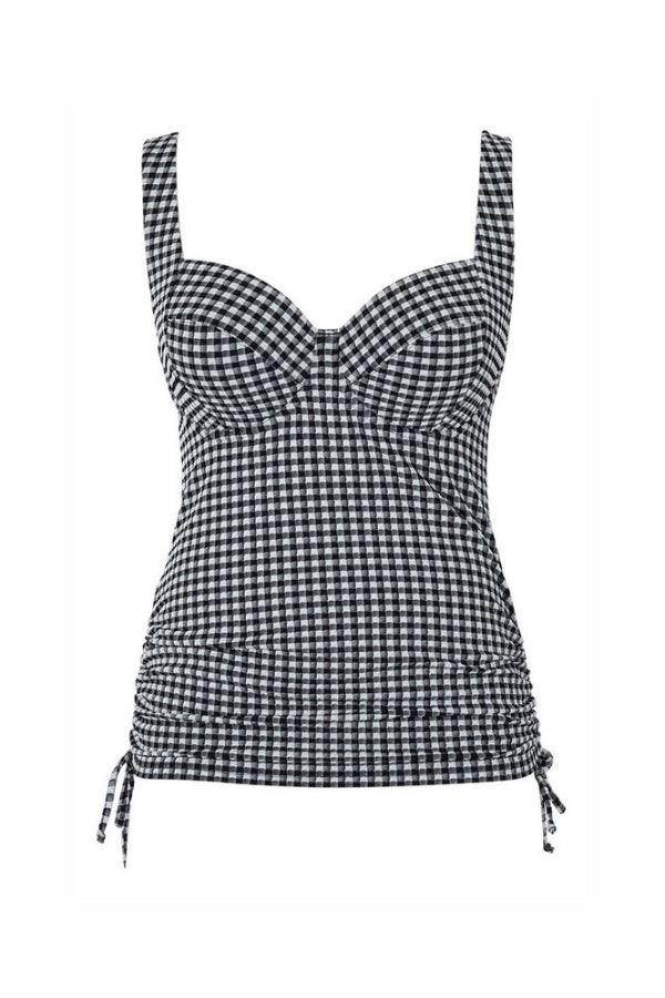 TANKINI  BALCONNET IRIS-GINGHAM