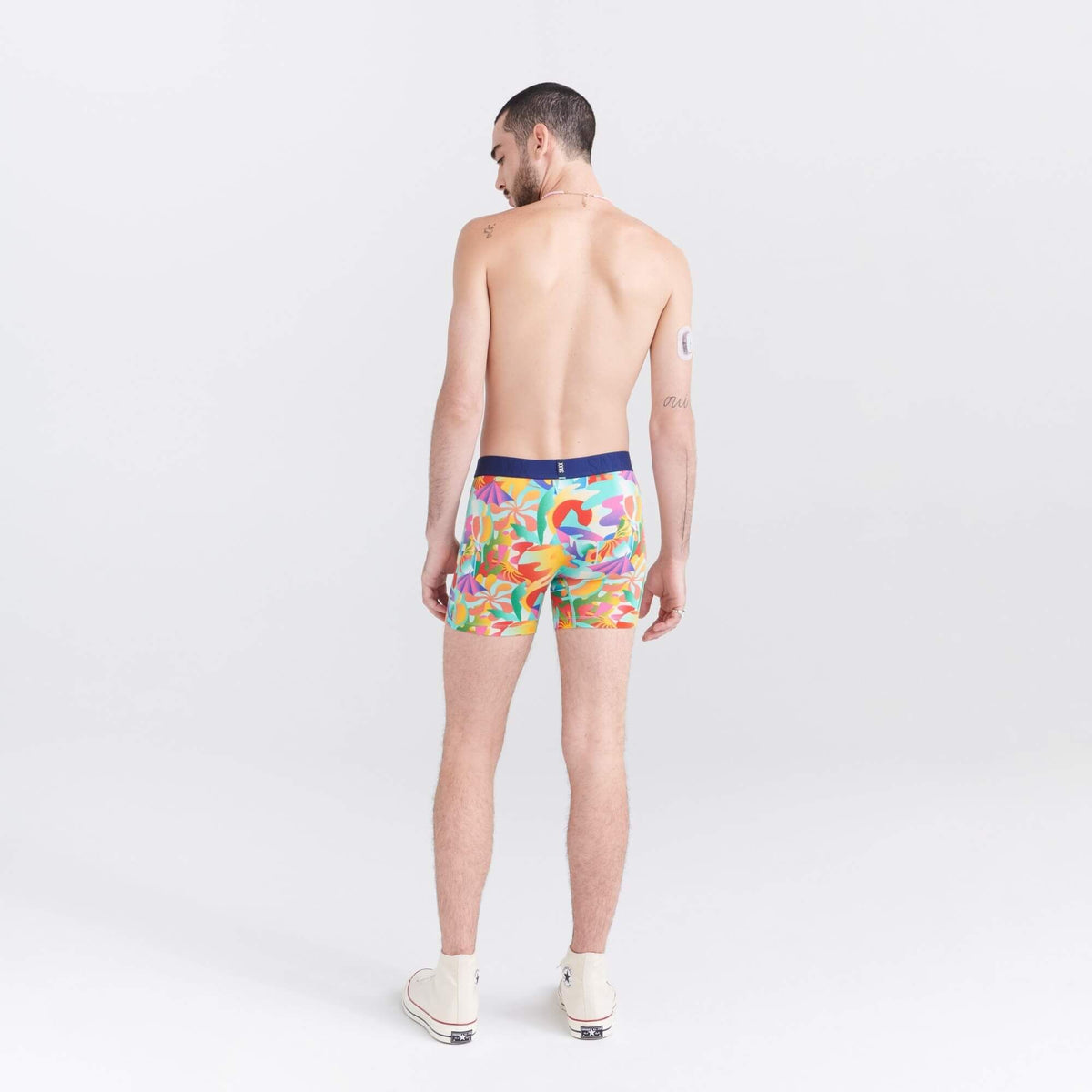 BOXER HOMME 5 POUCES-COTTON DROPTEMP