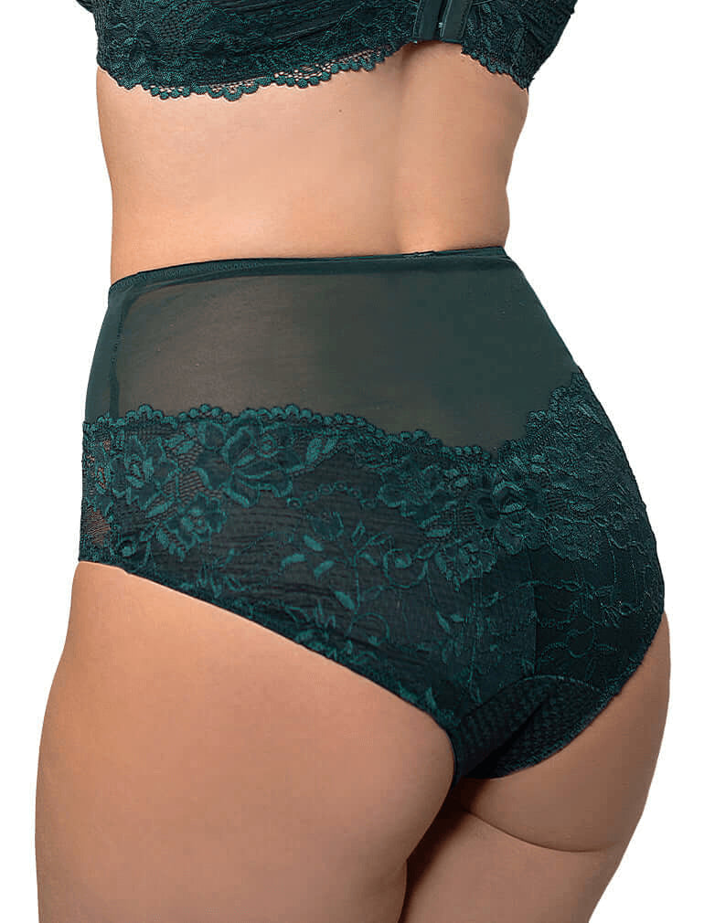 CULOTTE TAILLE HAUTE DENTELLE-SERENA