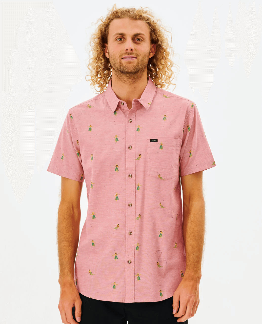 CHEMISE MANCHES COURTES-HULA BREACH