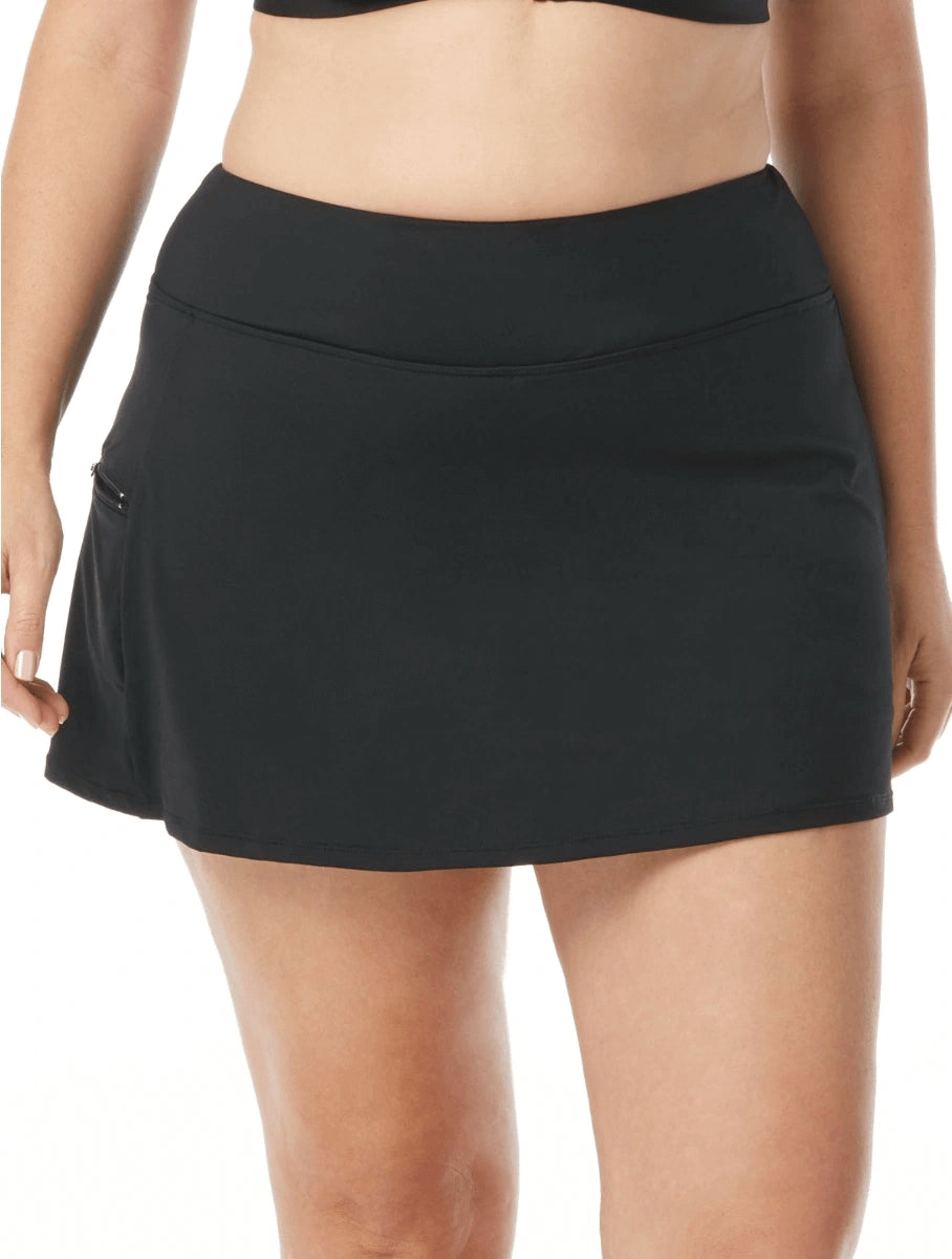 JUPE SHORT MAILLOT TAILLE PLUS-EMMA