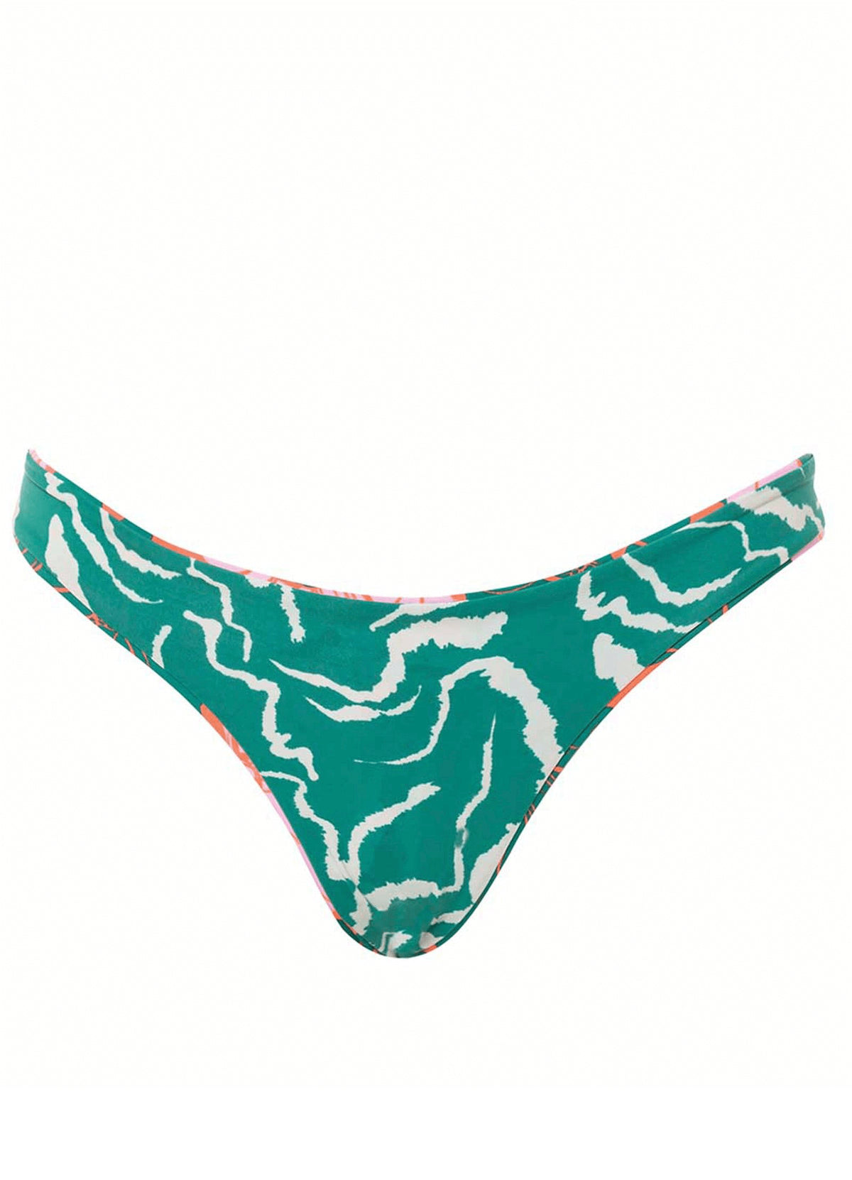 CULOTTE BIKINI RÉVERSIBLE-FLORAL STAMP